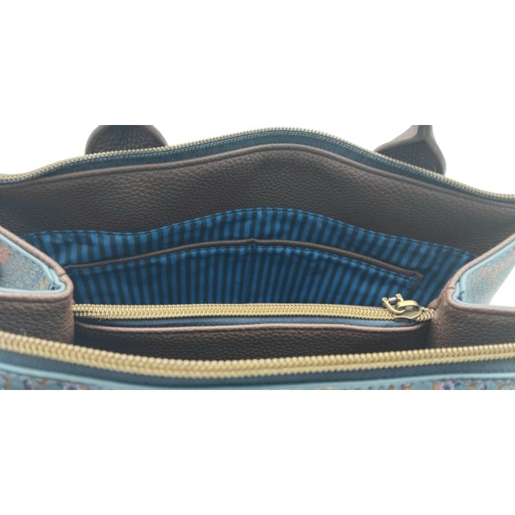 Pip Studio FIA handbag medium jabali blue